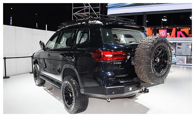 2021成都车展:荣威rx8改装版亮相