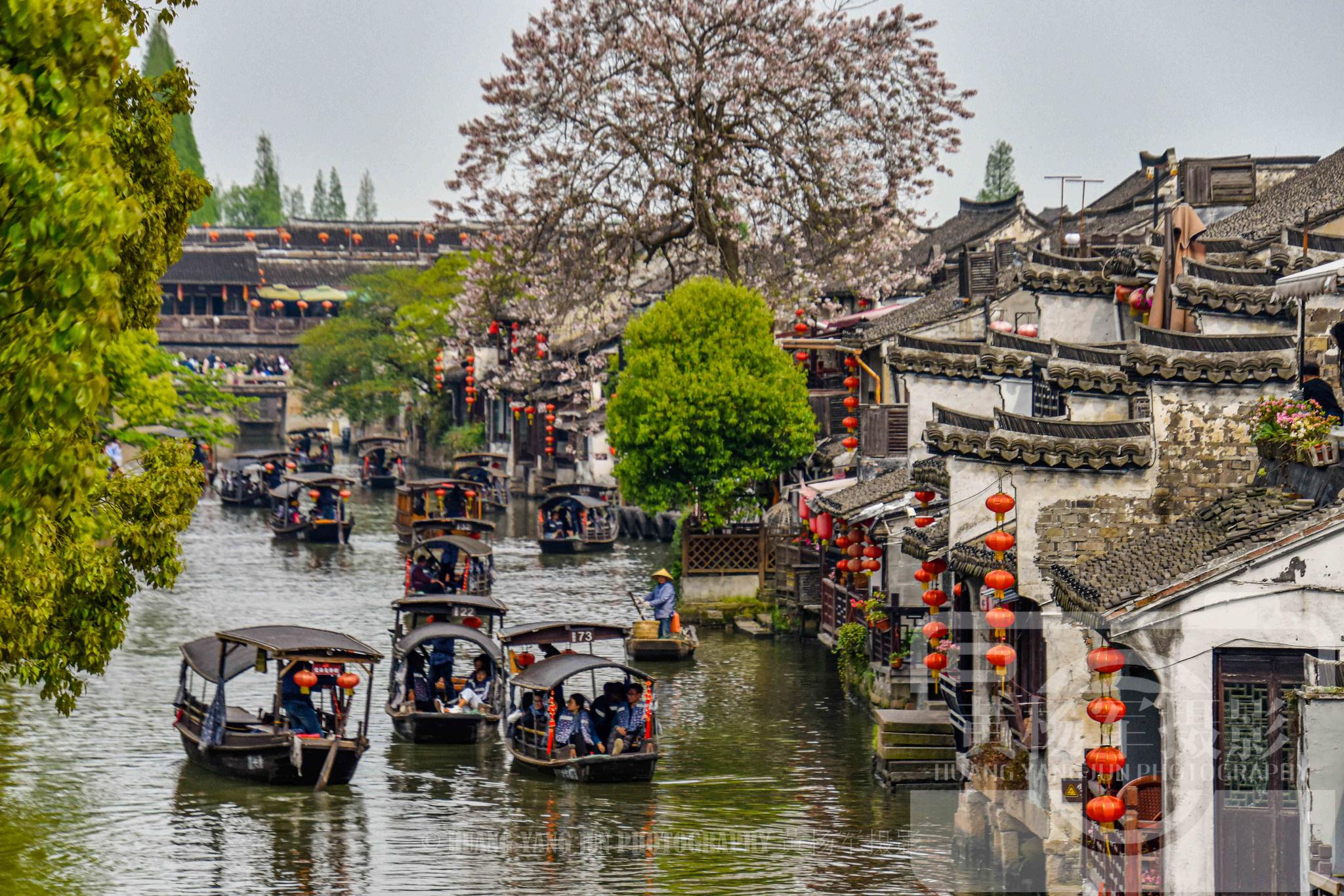 浙江最美古镇:嘉善县西塘古镇的水乡风光,一座活着的千年古镇