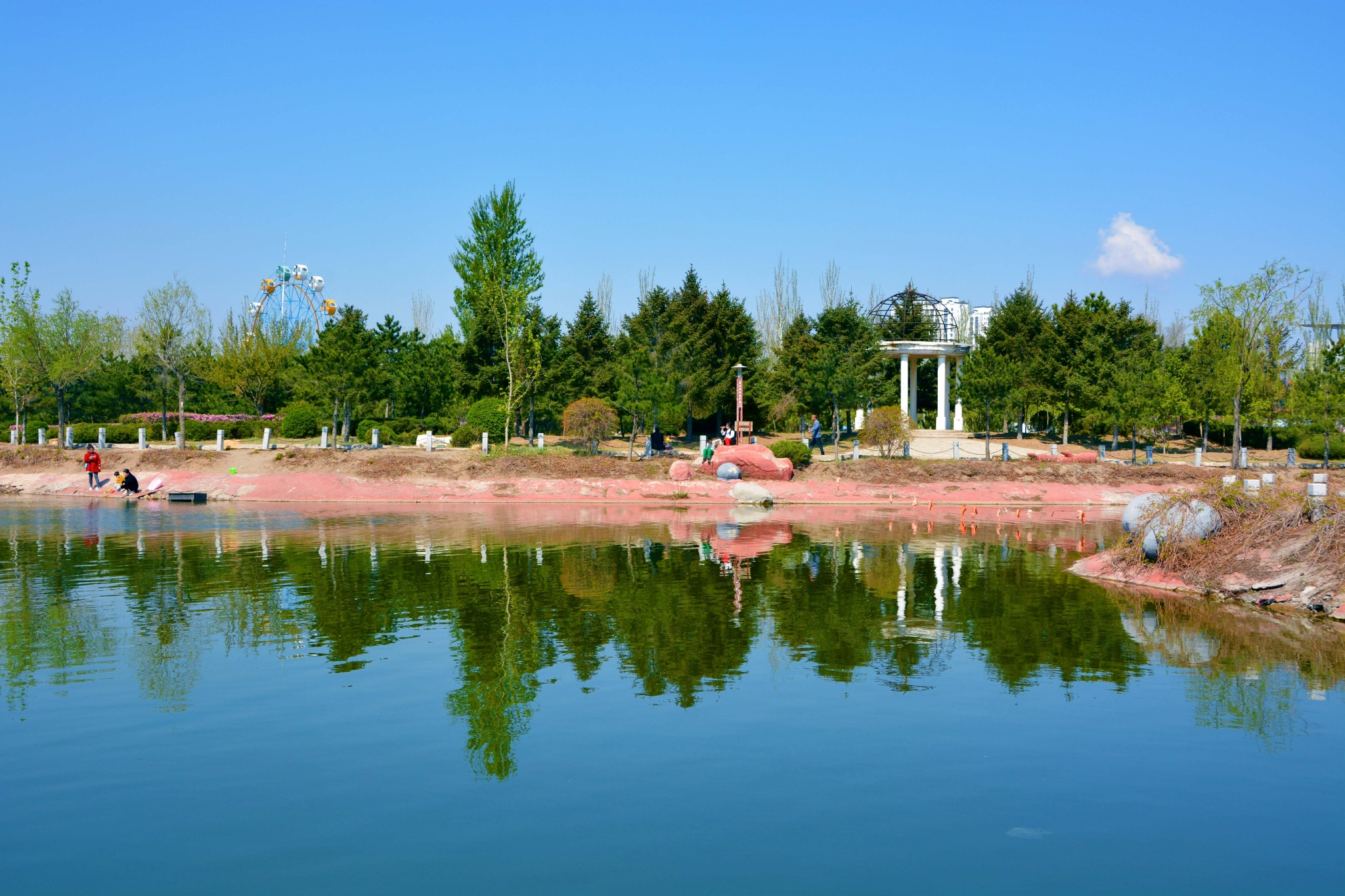 通辽市森林公园风光原创视频