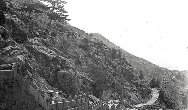 老照片之清末1907年山东泰山珍贵影像休闲区蓝鸢梦想 - Www.slyday.coM