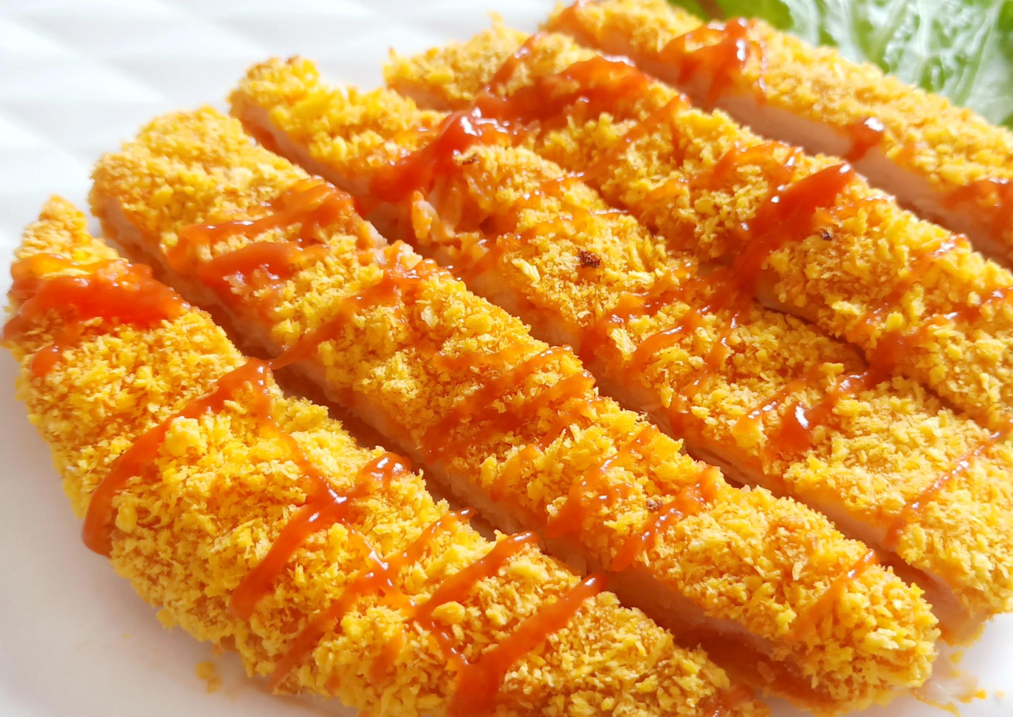 烤鸡排不用买着吃,自己在家做,安全健康,酥脆可口,美味多汁_高清图集