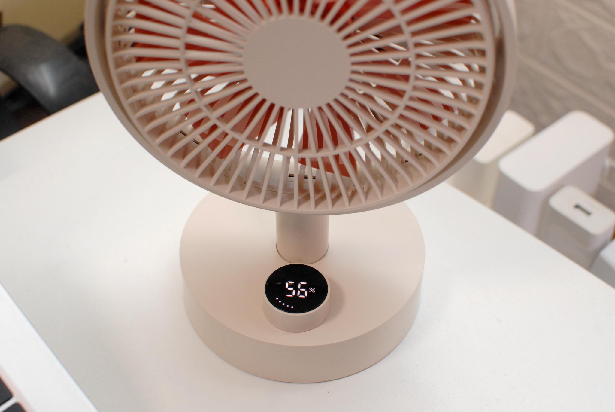 炎炎夏日何以解忧唯有向物桌面风扇羽