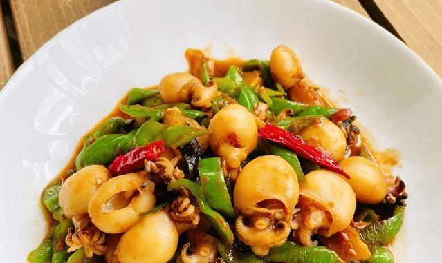 15分钟就能搞定的硬菜,酱爆墨鱼仔_高清图集_新浪网