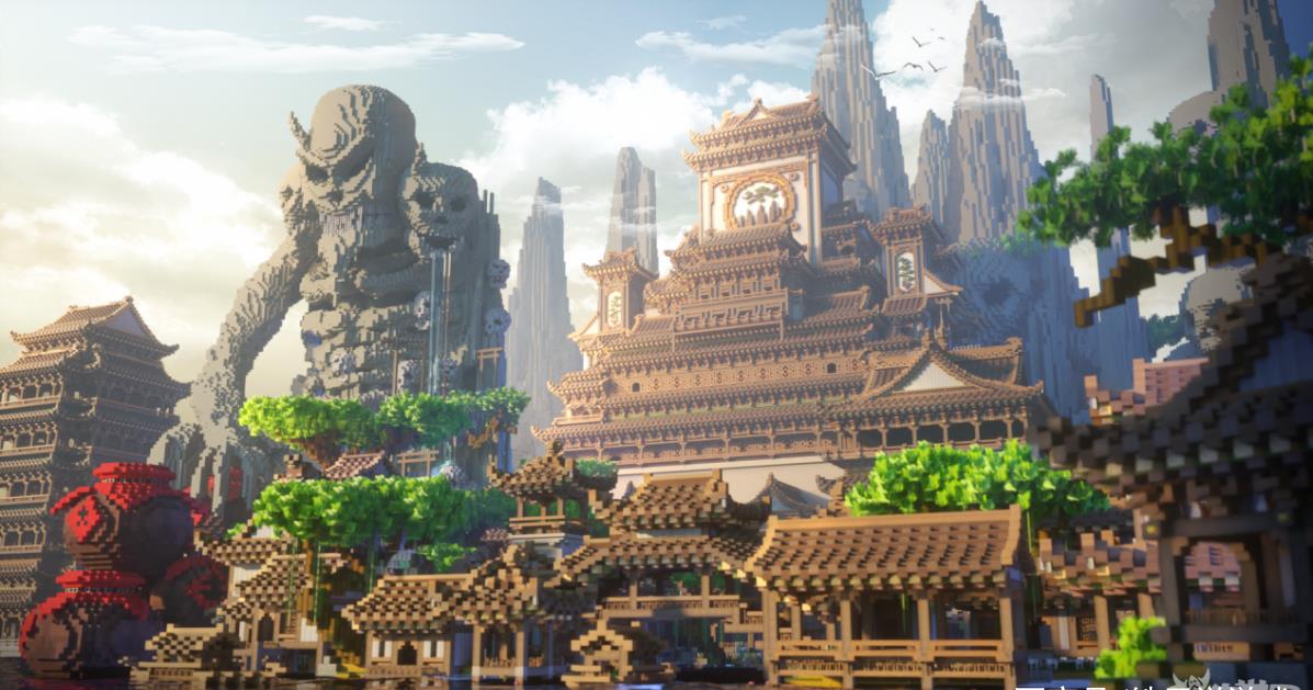 迷你世界:几张图让你看清与大佬的差距!沙盒创意建造大赛鉴赏