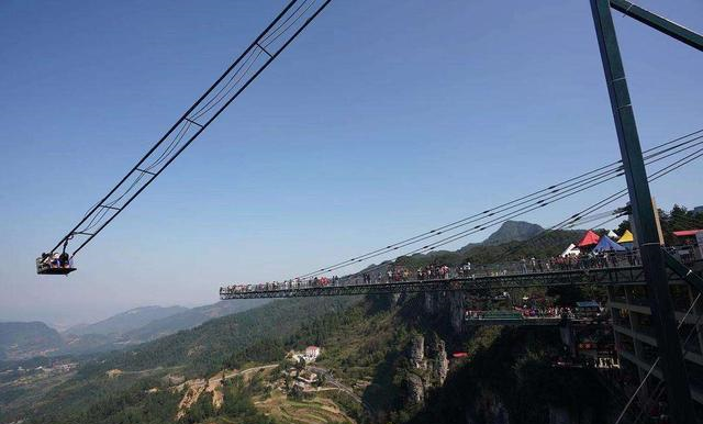 亚洲第一悬崖秋千：能荡出百米远，位于中国网红重庆休闲区蓝鸢梦想 - Www.slyday.coM
