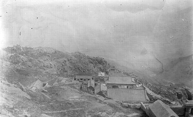 老照片之清末1907年山东泰山珍贵影像休闲区蓝鸢梦想 - Www.slyday.coM