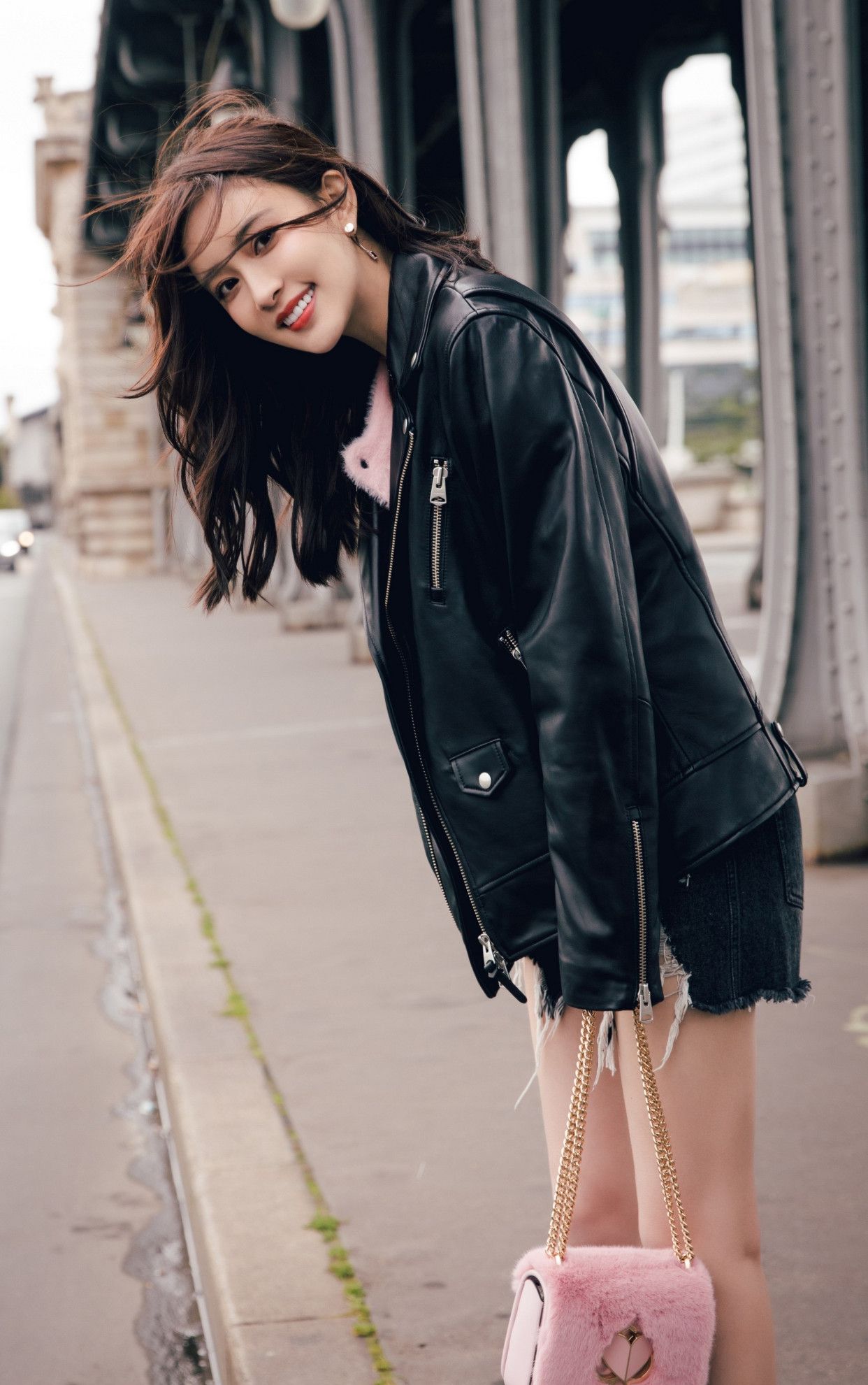 孟子义时装周活动造型美图