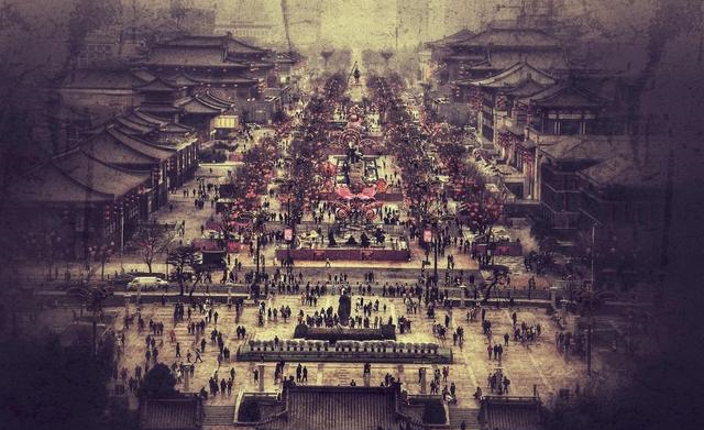 昔日长安图2,全局形式的转移公元前604年,隋炀帝杨广