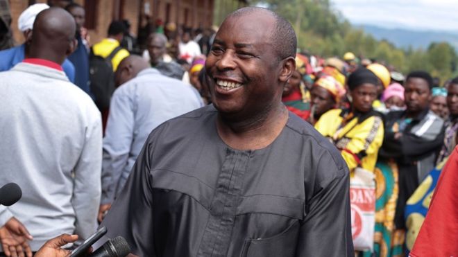 布隆迪宣誓就任总统