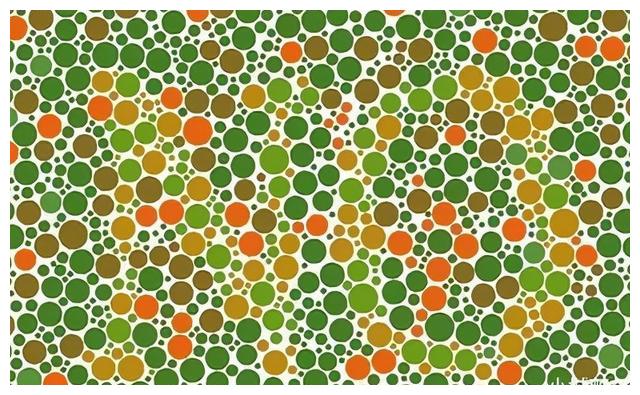 最高难度的4张色盲测试图全部识别都是大神你能认出几个