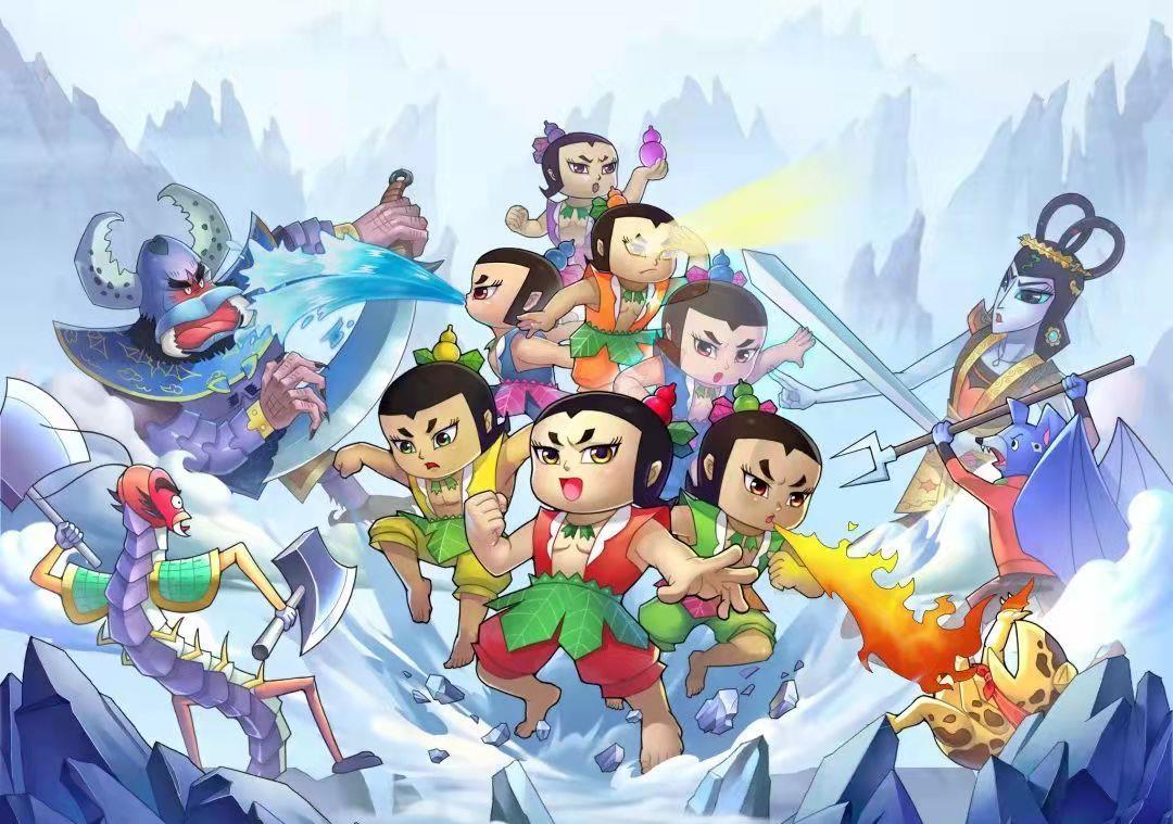 七个葫芦娃的颜色和本领各是什么?_高清图集_新浪网