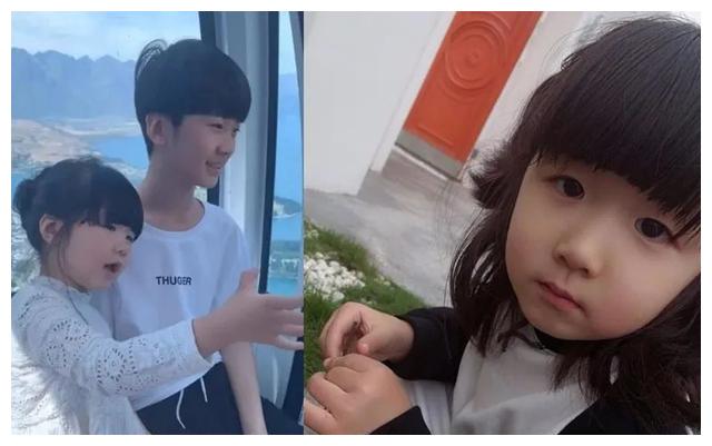 张亮5岁女儿罕见被拍，继承爸爸长腿基因，与哥哥同框超可爱休闲区蓝鸢梦想 - Www.slyday.coM