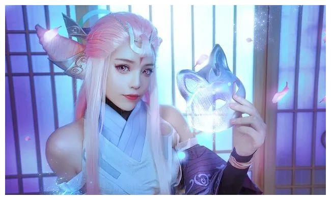 cos:貂蝉猫影幻舞,你永远猜不到面具下的秘密|面具|貂蝉|贝塔_新浪