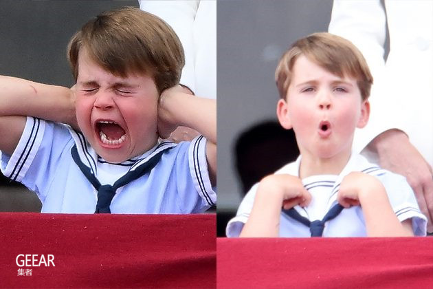 英国皇室最可爱的一员一览路易王子鬼马表情包