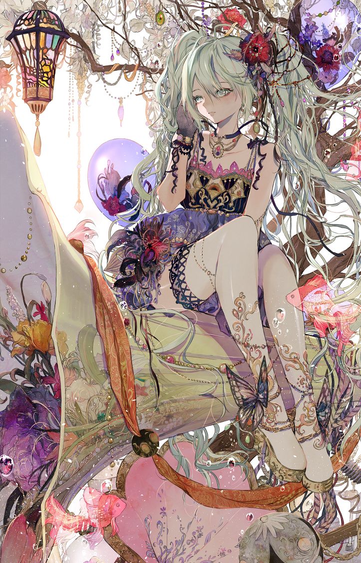 唯美动漫少女福利插画欣赏