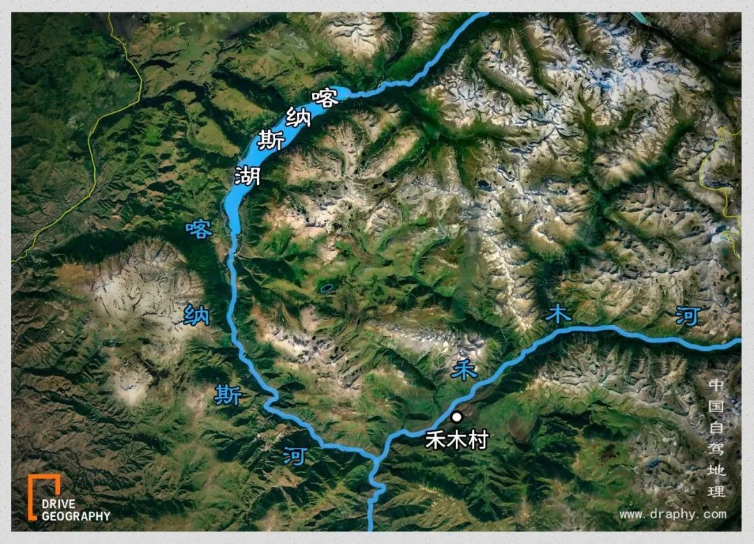 喀納斯—哈巴河—吉木乃圖源:中國自駕地理新g219阿勒泰地區段