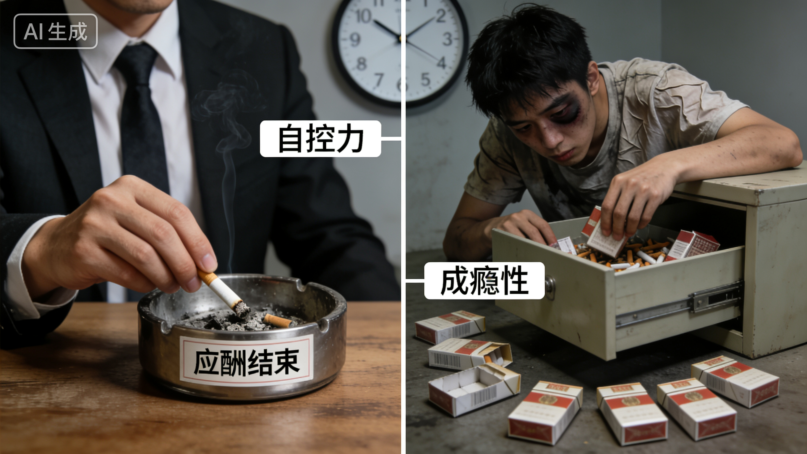 戒烟狠人酒局接烟就抽，离席不碰，真自由是能选不做|欲望|心理|香烟|心魔|戒不掉_新浪新闻