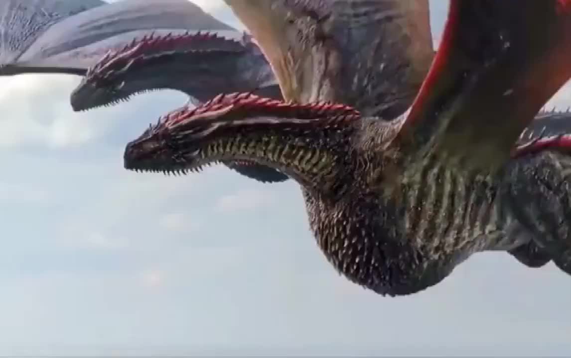 权力的游戏:一条龙的代价是一座城的寸草不留!龙妈太霸气了!