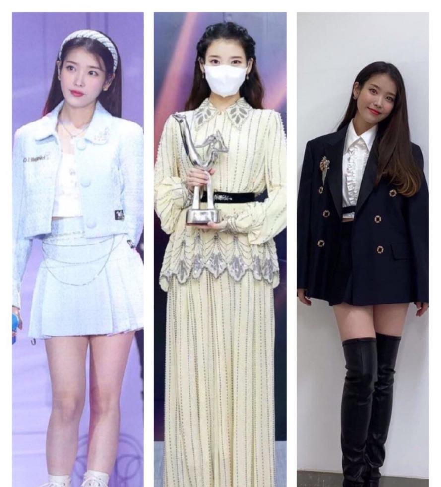 iu简直是甜炸了三组造型亮相高贵又甜美