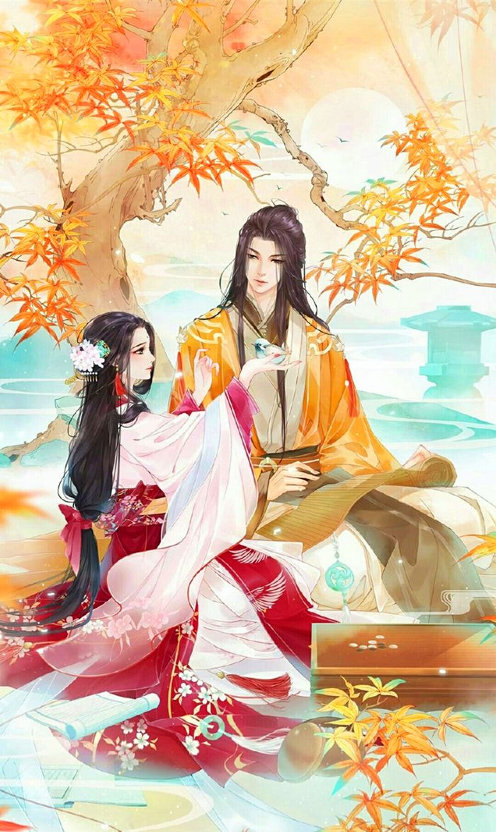 古风系列之动漫情侣精美插画图集!愿得一人心,白首不相离