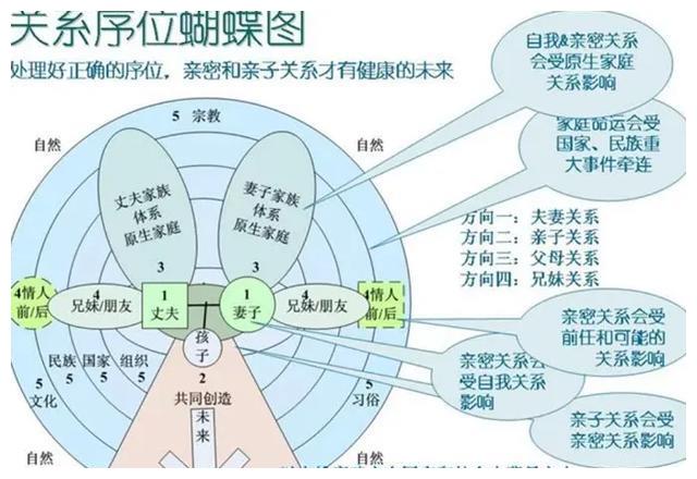 家庭系统排列序位图图片