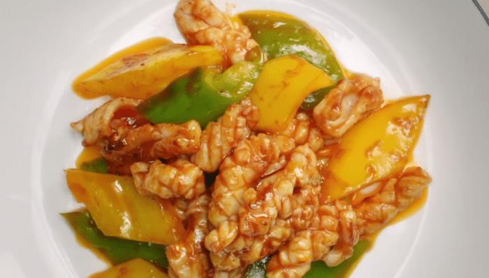 酸甜美味的鱿鱼料理,脆嫩鲜香,好吃解馋,老少皆宜的家常美食_高清图集