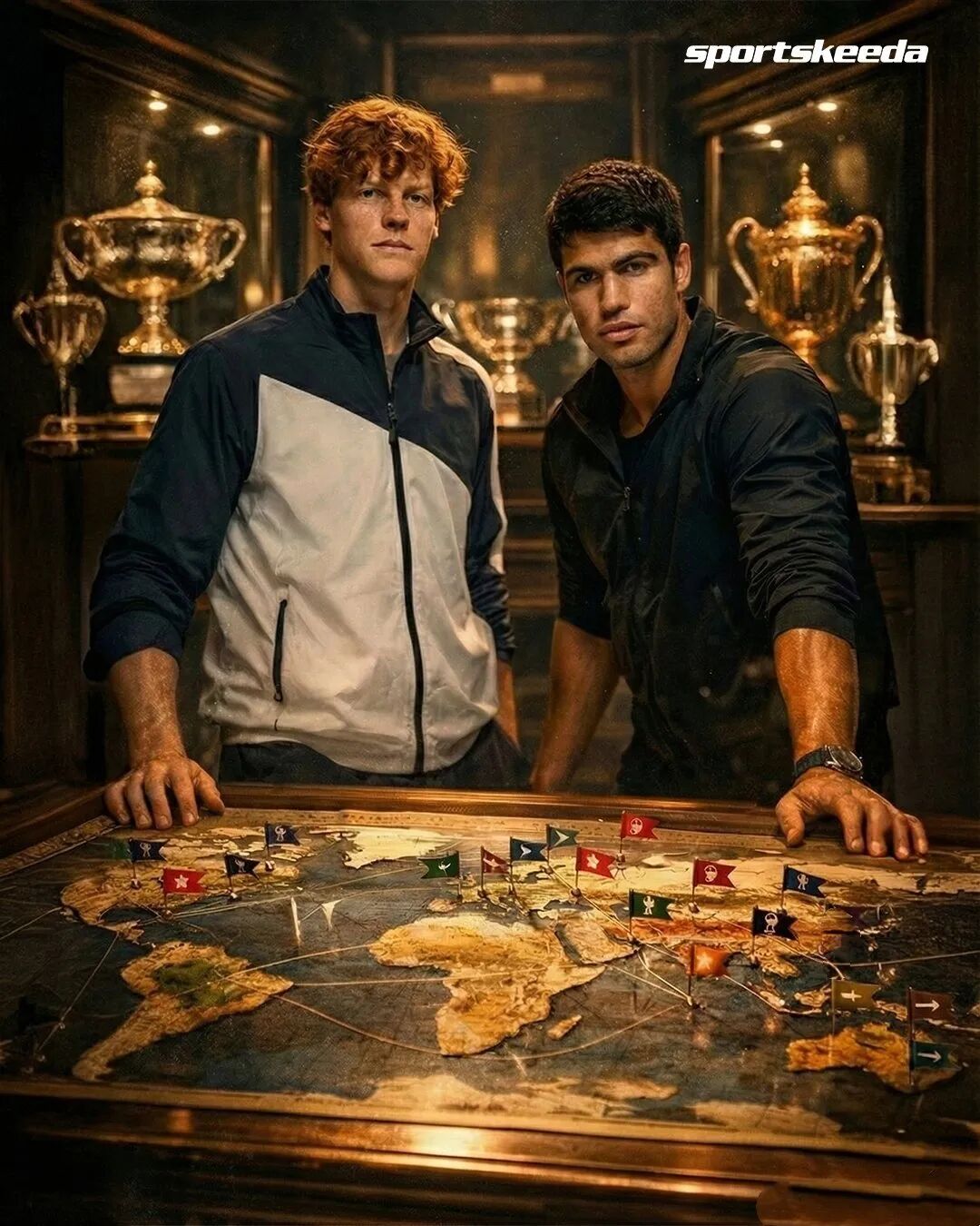 阿卡是魔术师，辛纳是机器人，两人就像太极阴阳鱼