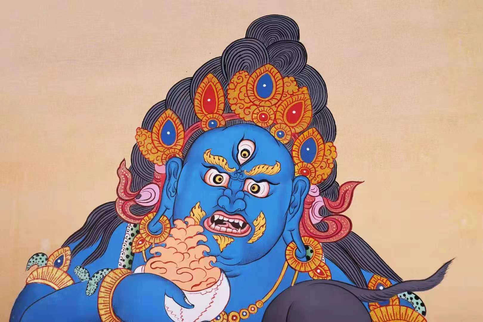 五方财神中的黑财神