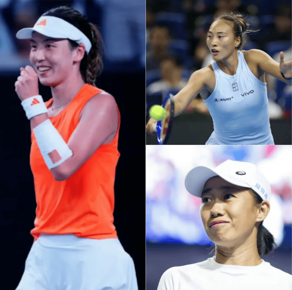 郑钦文场场硬仗，张帅关关难过，网友戏称金花签表不像比赛是战斗