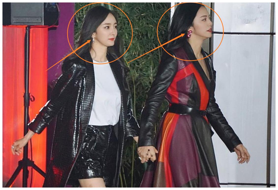 杨幂姚晨牵手亮相北电校庆,细品两人同框模样,七岁年龄差好真实