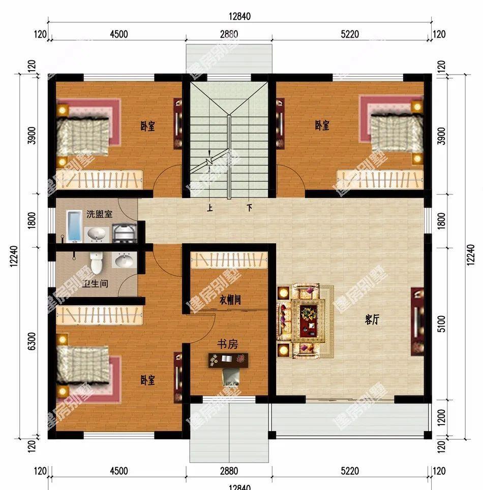 回老家盖新房子,选这两款欧式别墅户型,别人都会夸你机智