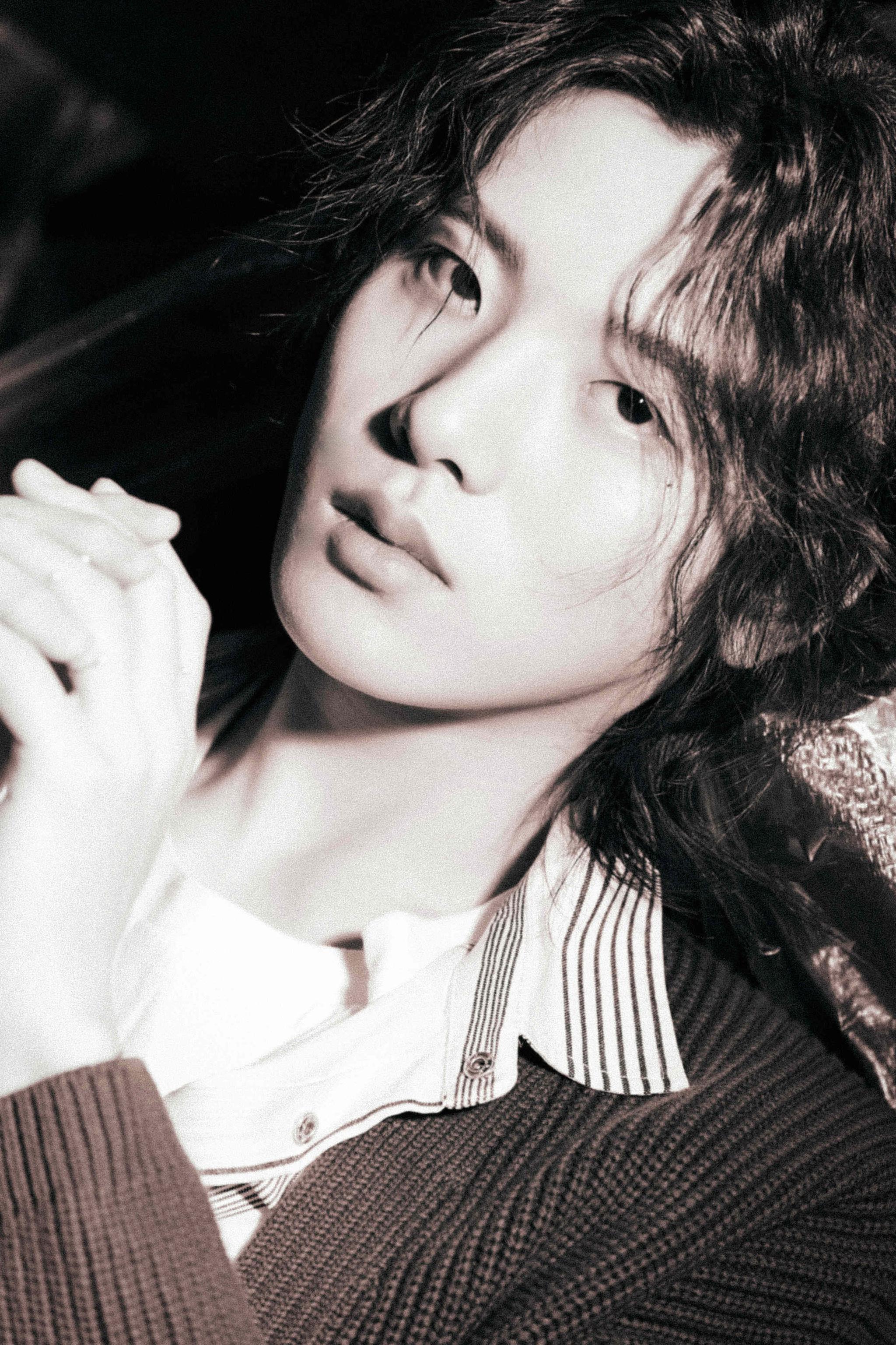 氛围与黑白好搭青3阿煜黑白大片轮廓优越