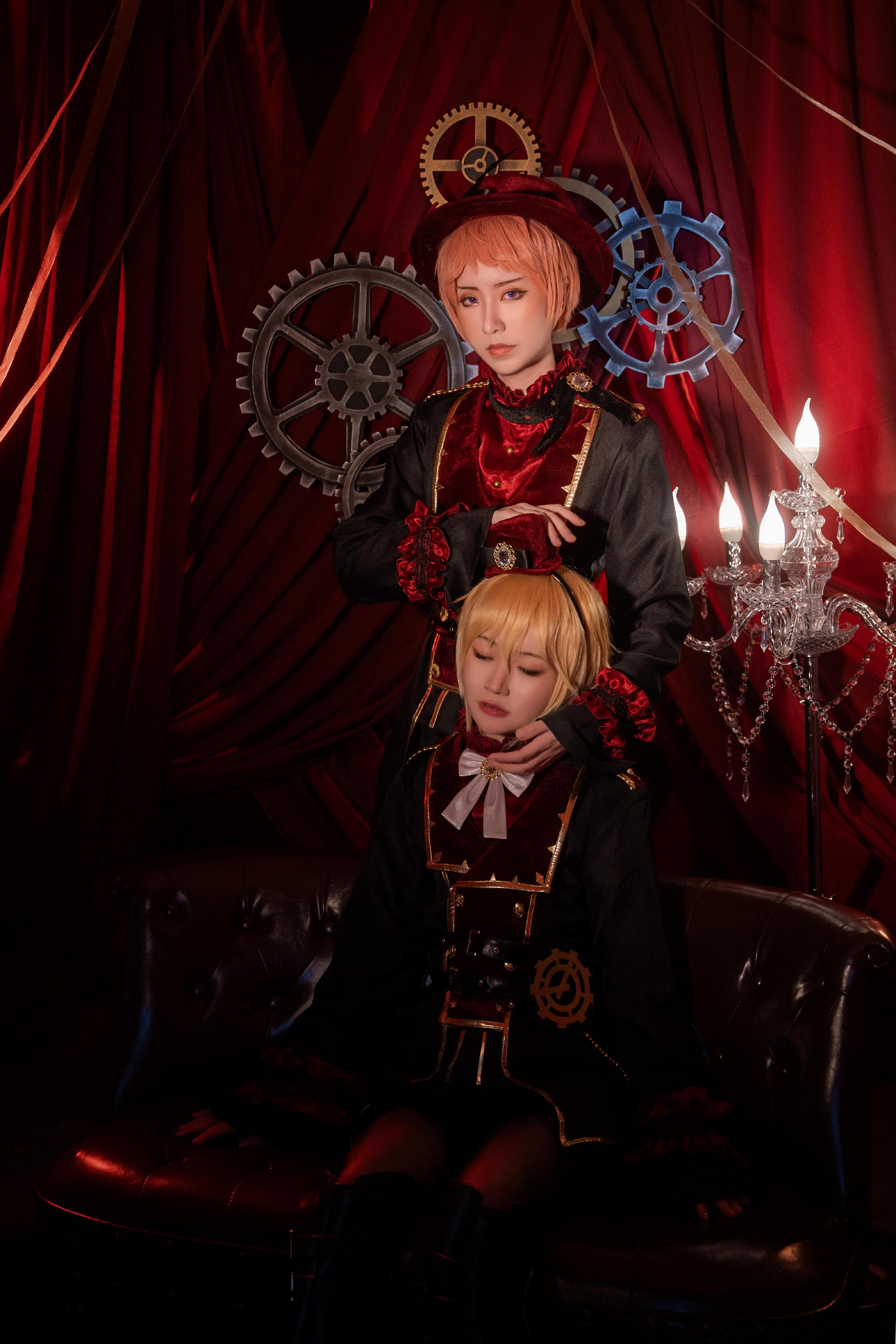 《偶像梦幻祭》仁兔成鸣x影片美伽x斋宫宗cosplay|偶像梦幻祭|斋宫|影片_新浪新闻