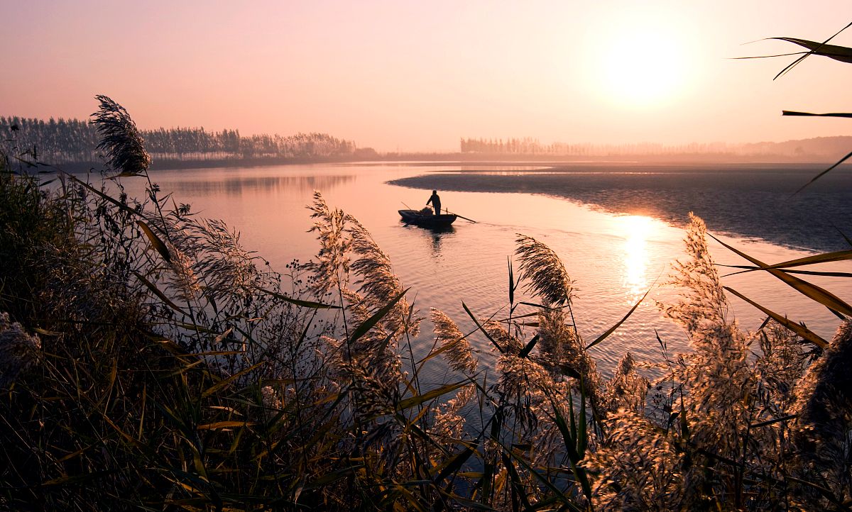 白洋淀—一幅山水画_高清图集_新浪网