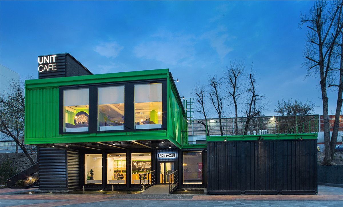 1 / 10 集装箱商业咖啡屋