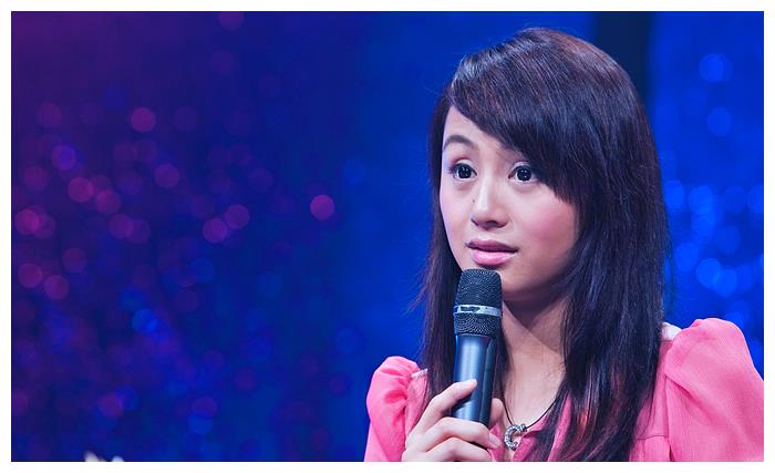 曾经有朋友邀请曹颖到自己所在的电视台玩,到了之后没想到有个节目