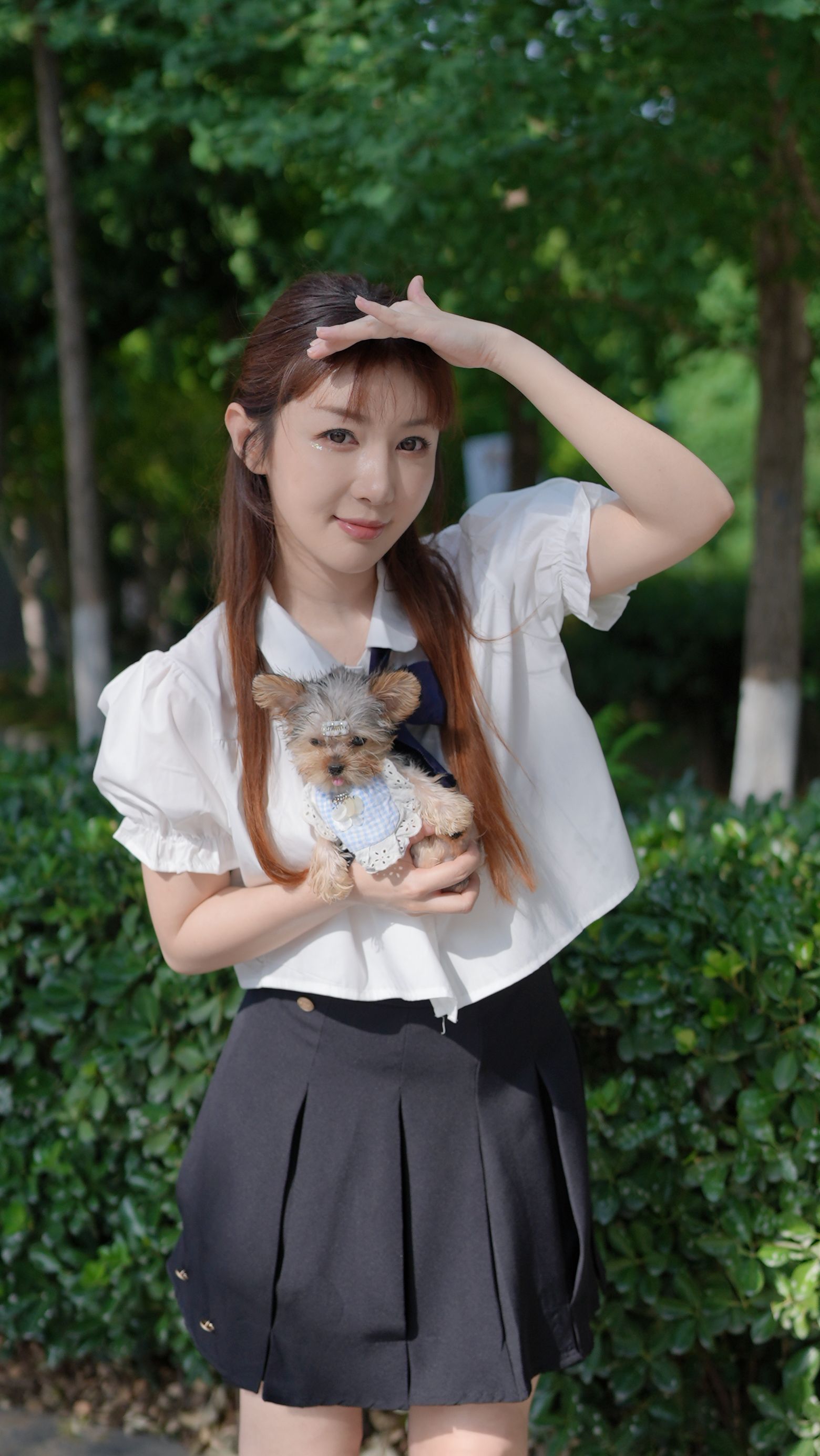 上淇学生装是不是更具青春靓丽_高清图集_新浪网