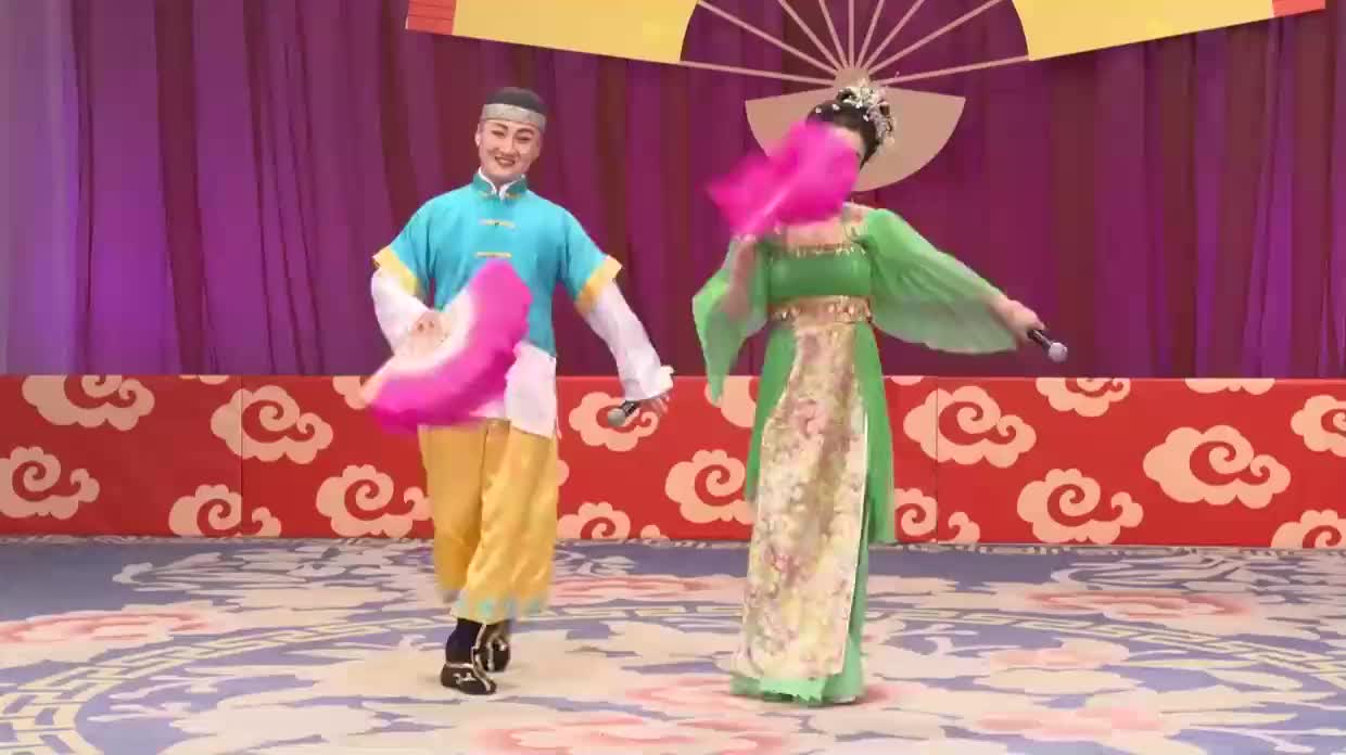 赵家班东北传统二人转:《柴郡主送饭》小帽,演员:二黑,郭思岐