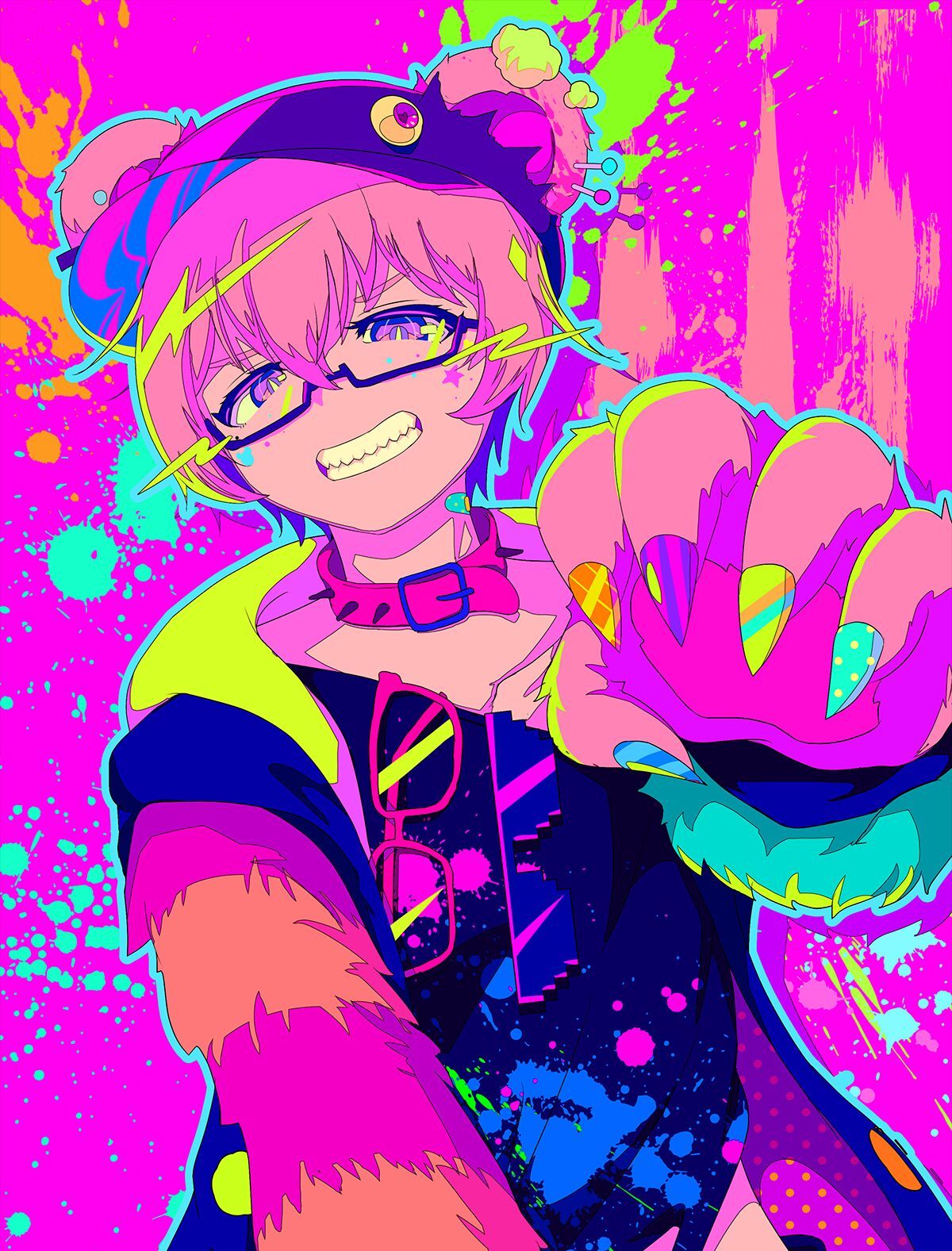 动漫壁纸色彩魔术师画师berryverrine插画欣赏