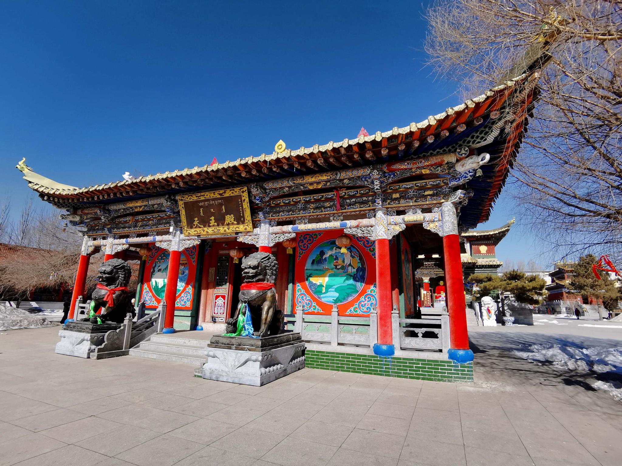 通辽市西拉木伦大乐林寺,原创拍摄