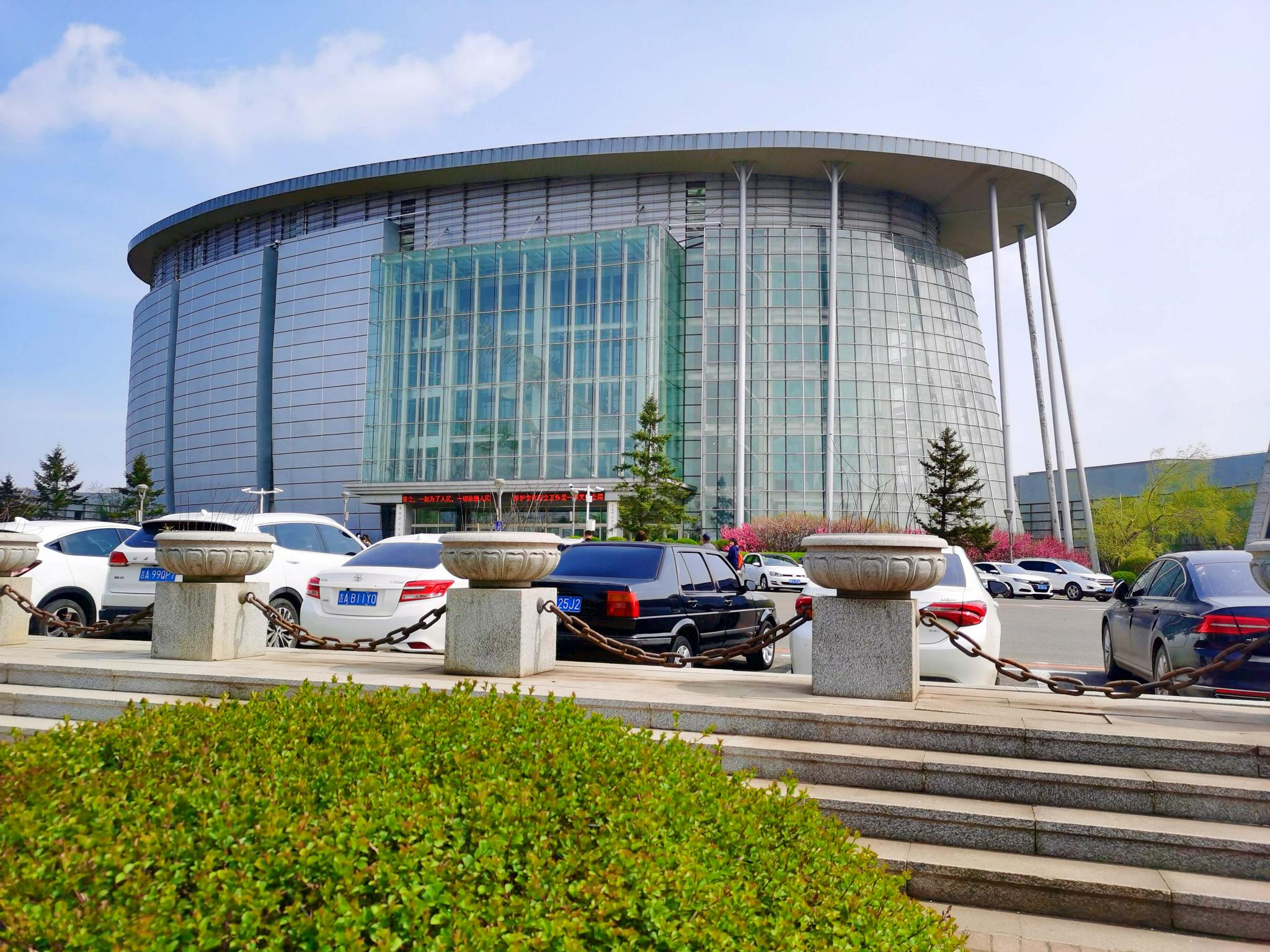 长春自然博物馆建筑,原创拍摄