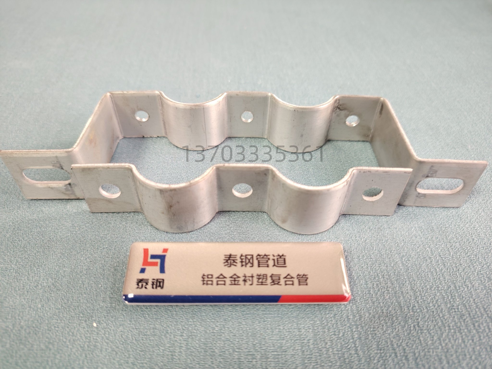 铝合金卡子 铝塑管固定卡 管道卡子