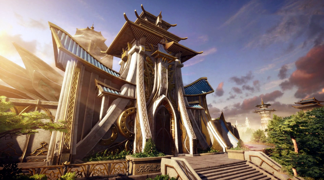 唐门修建完毕建筑风格独特主要亮点有5个