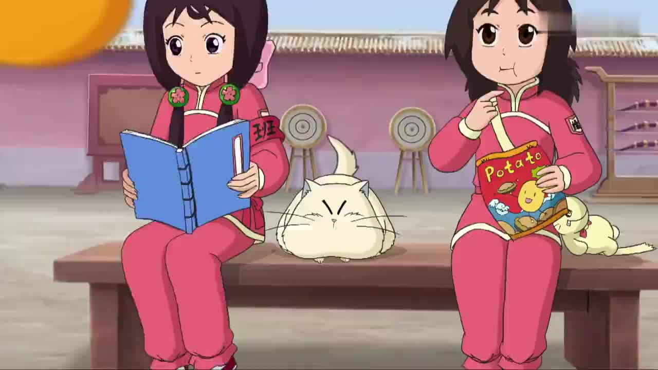 甜心格格华伦真厉害和武状元打乒乓球结果打的有来有回