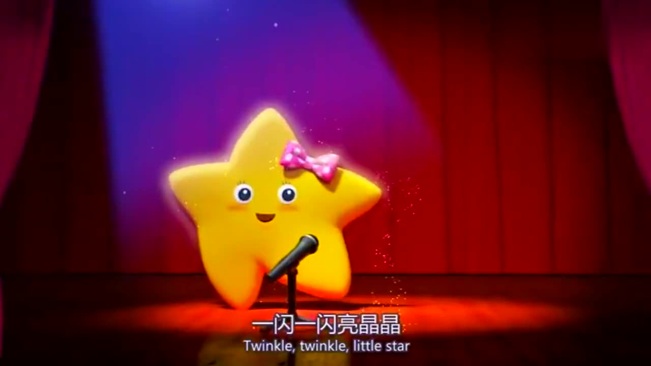 little baby bum:一闪一闪亮晶晶,英文童声版更轻缓的旋律