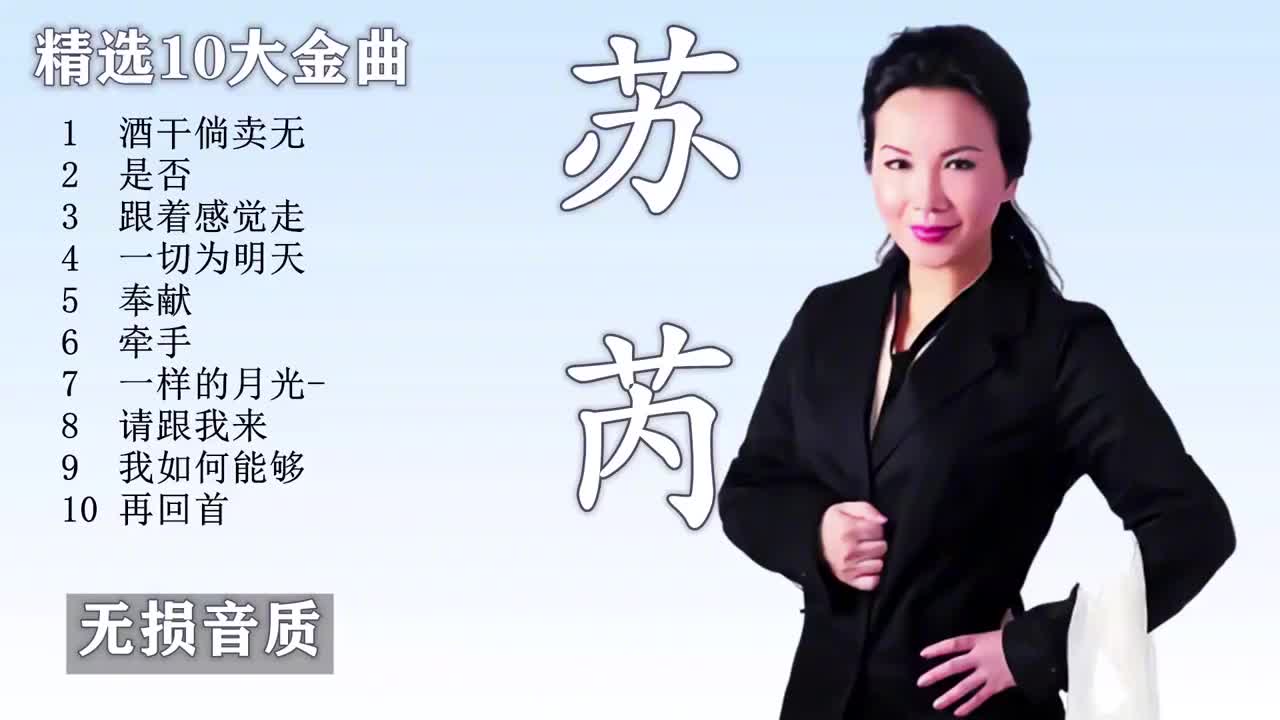 一代人的记忆,苏芮经典歌曲,跟着感觉走,酒干倘卖无等10首