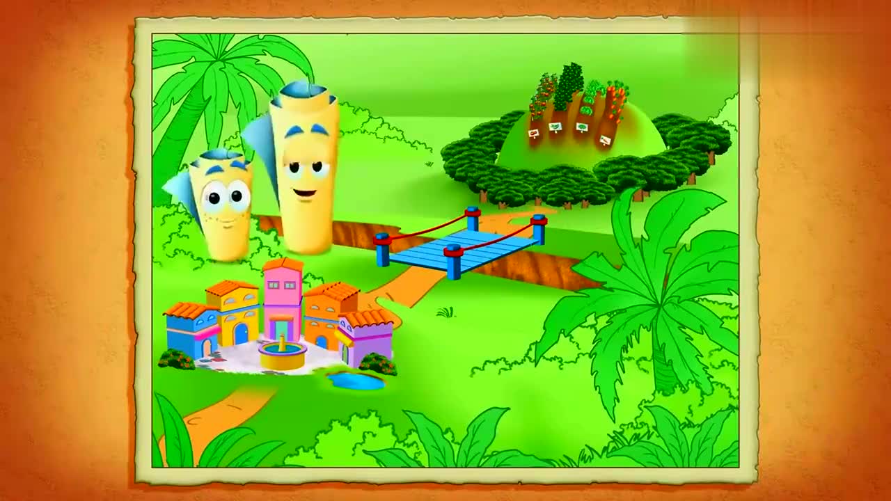 爱探险的朵拉:这次的探险,需要小地图自己,叔叔不会和他一起