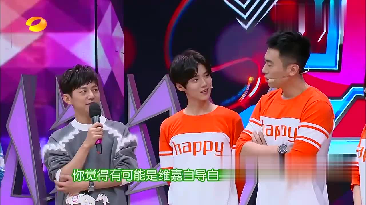 终于知道鹿晗为什么叫傻孢子,何炅:就你知道的多,杨幂:铁憨憨