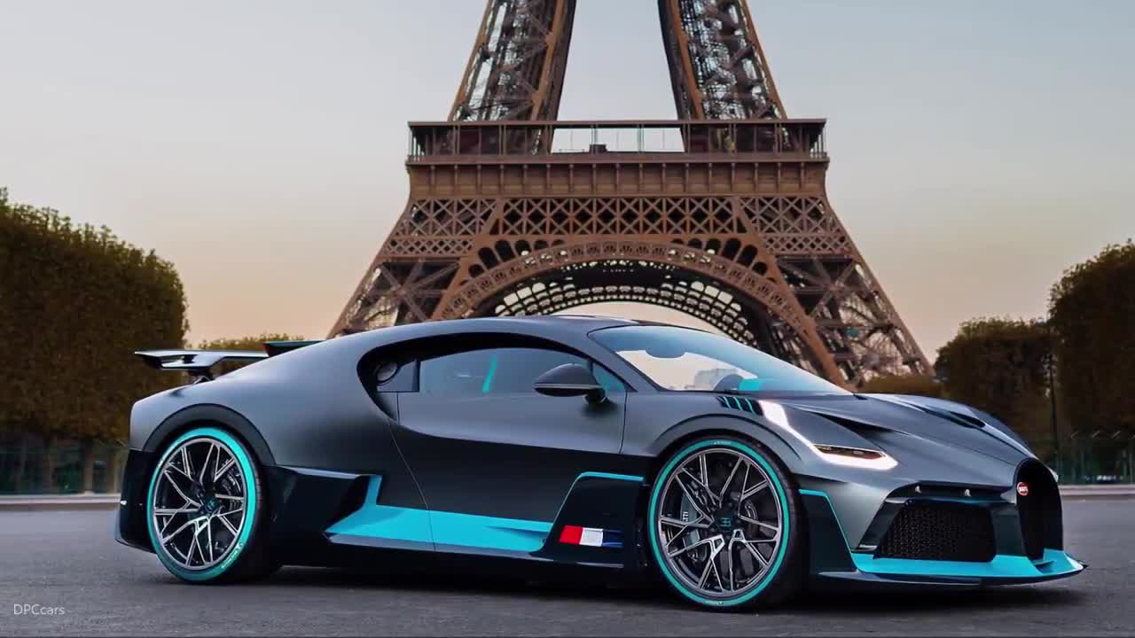 超跑新贵布加迪divo在大巴黎.