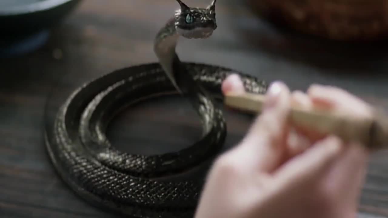 夜华现真身,明明是龙,浅浅误认为蛇,真逗